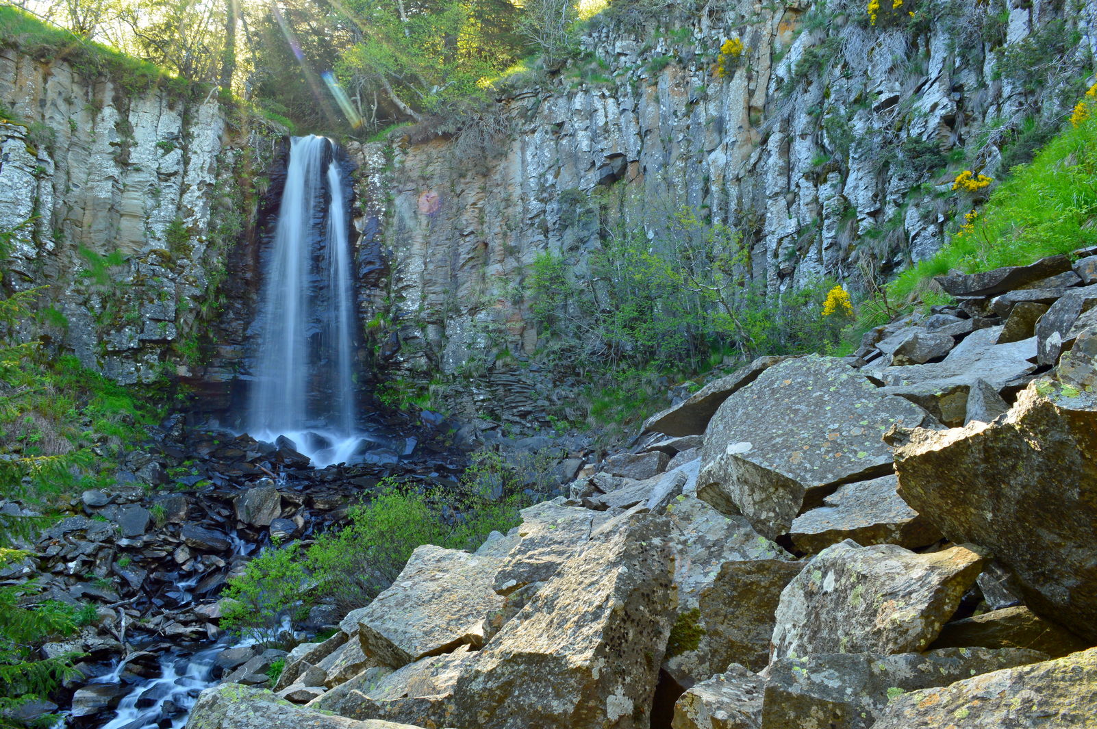 Wasserfall der Toten von Guéry