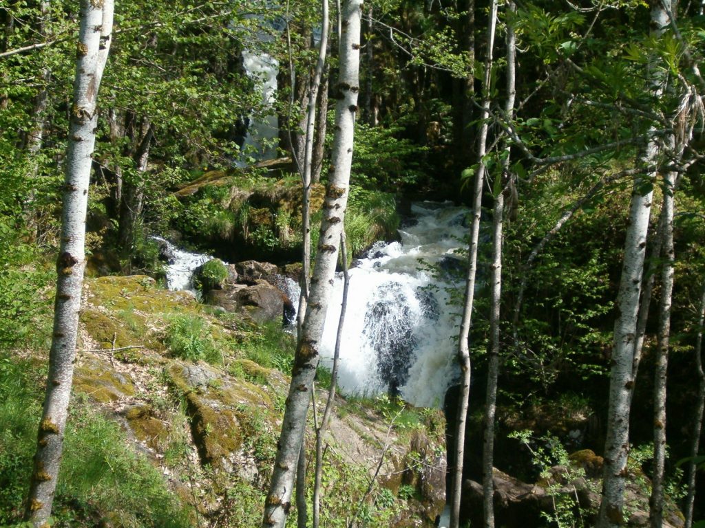 Cascata del ponte di pietra