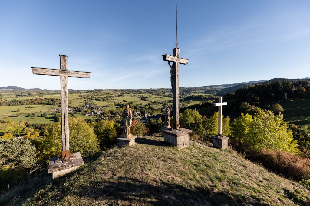 Kalvarienberg von Saint-Bonnet in der Nähe von Orcival