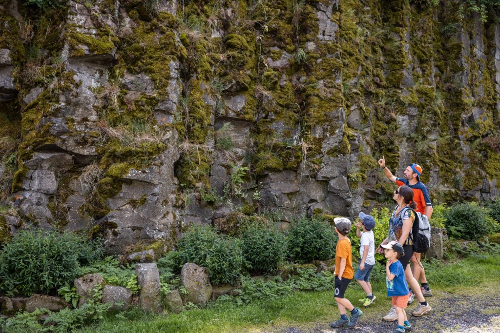 Basalt-Orgeln der Turm der Auvergne