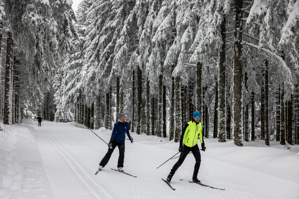 cross-country skiing guery