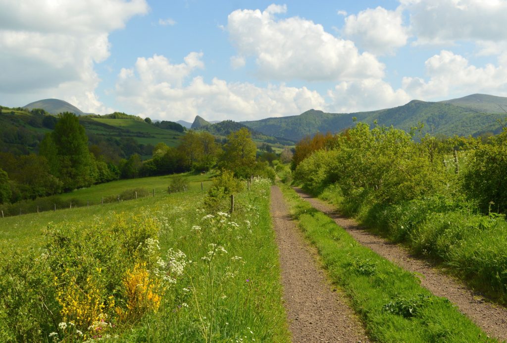 Tal der Ebene in Perpezat