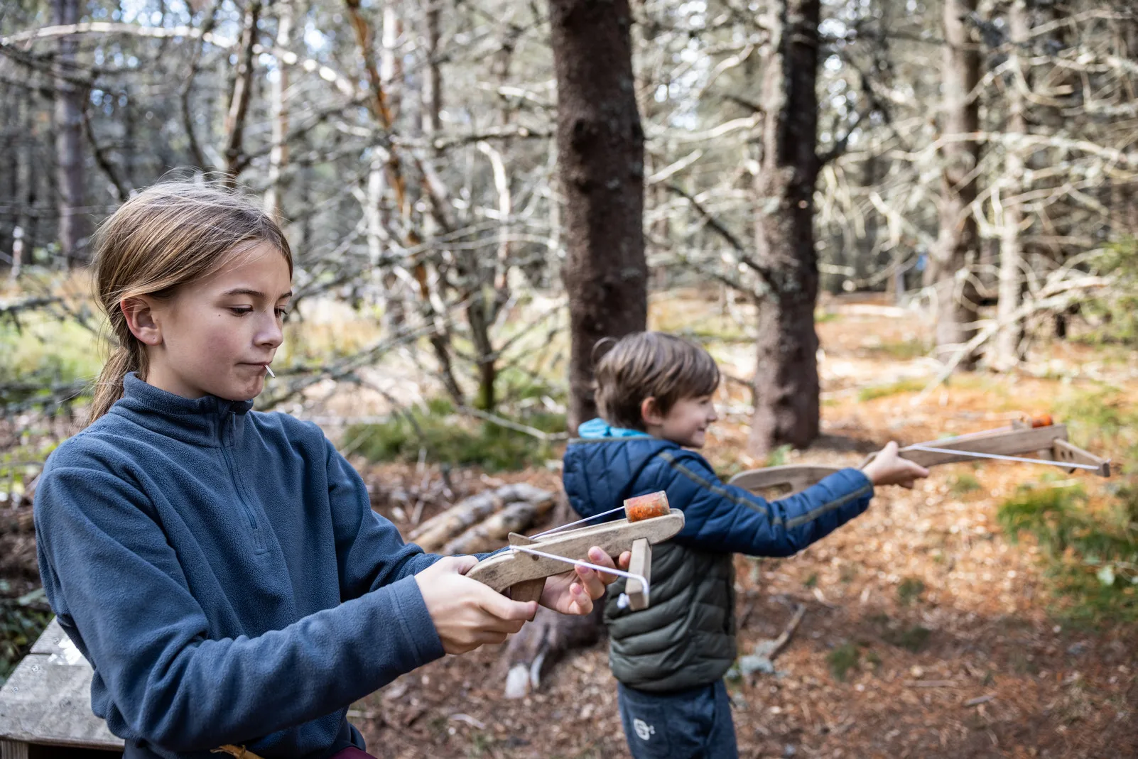 familiemiddag op lac de guéry, spelletjes op de terra alta