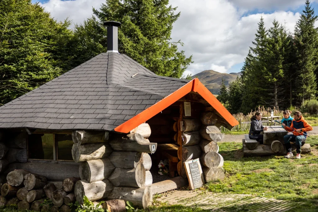 kota grill, familiennachmittag am lac de guéry