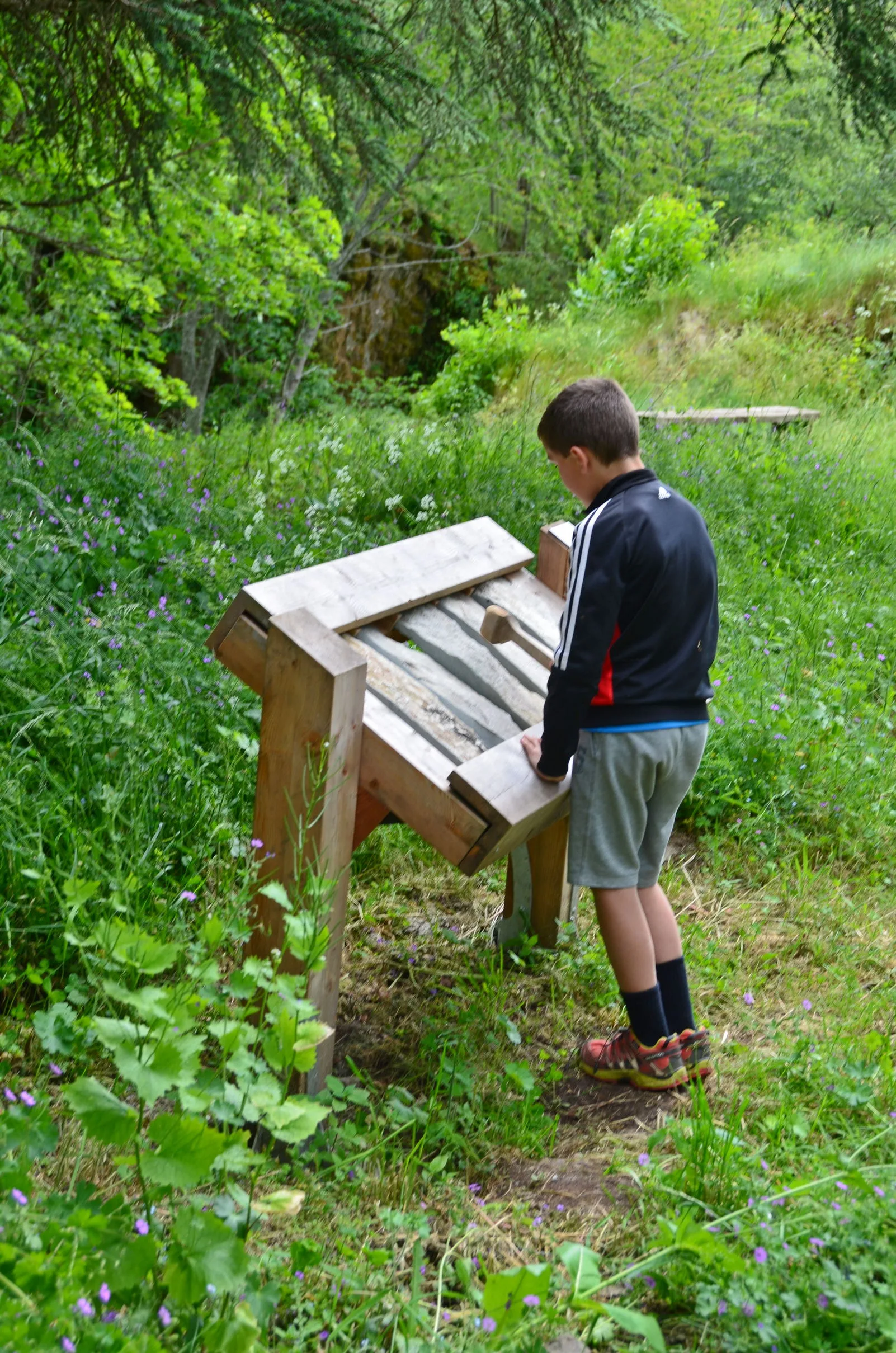 jouer au lithophone