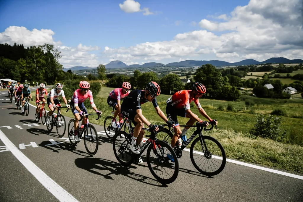 Tour de France in der Auvergne Männer 2020