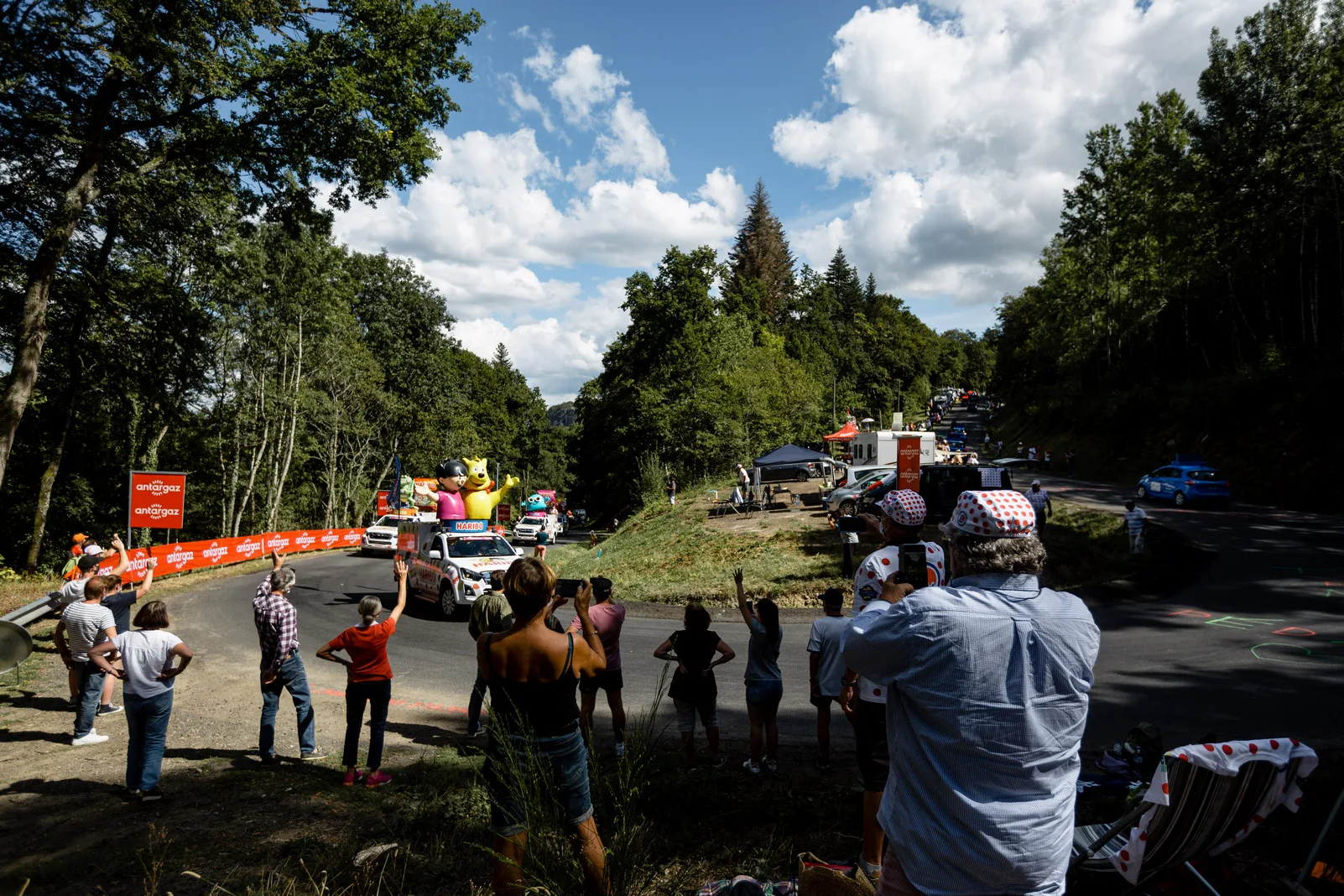 Tour de France in der Auvergne Männer 2020