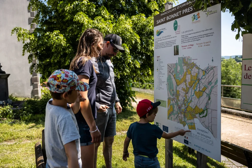 Orientierungslaufrennen in Puy-de-Dôme