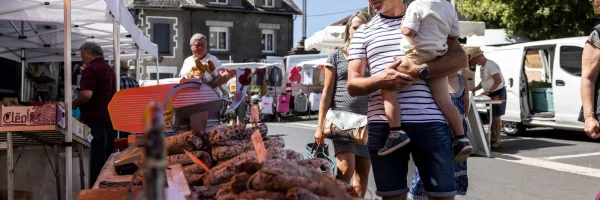 Marché à Tauves
