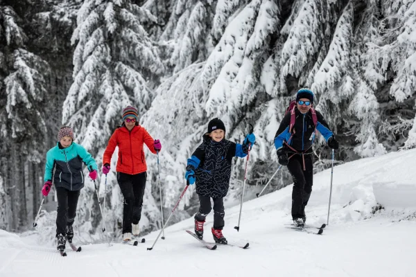 Attività sulla neve in Alvernia