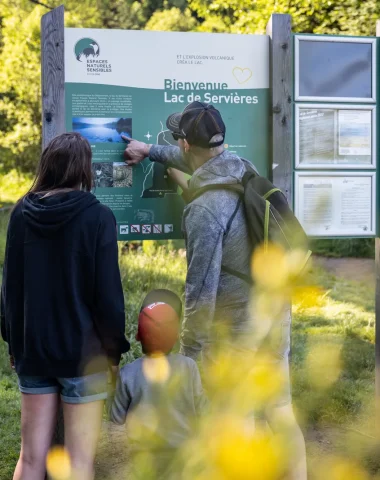 Bienvenue au lac Servières