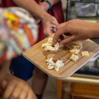 Bienvenue à la ferme dégustation fromages