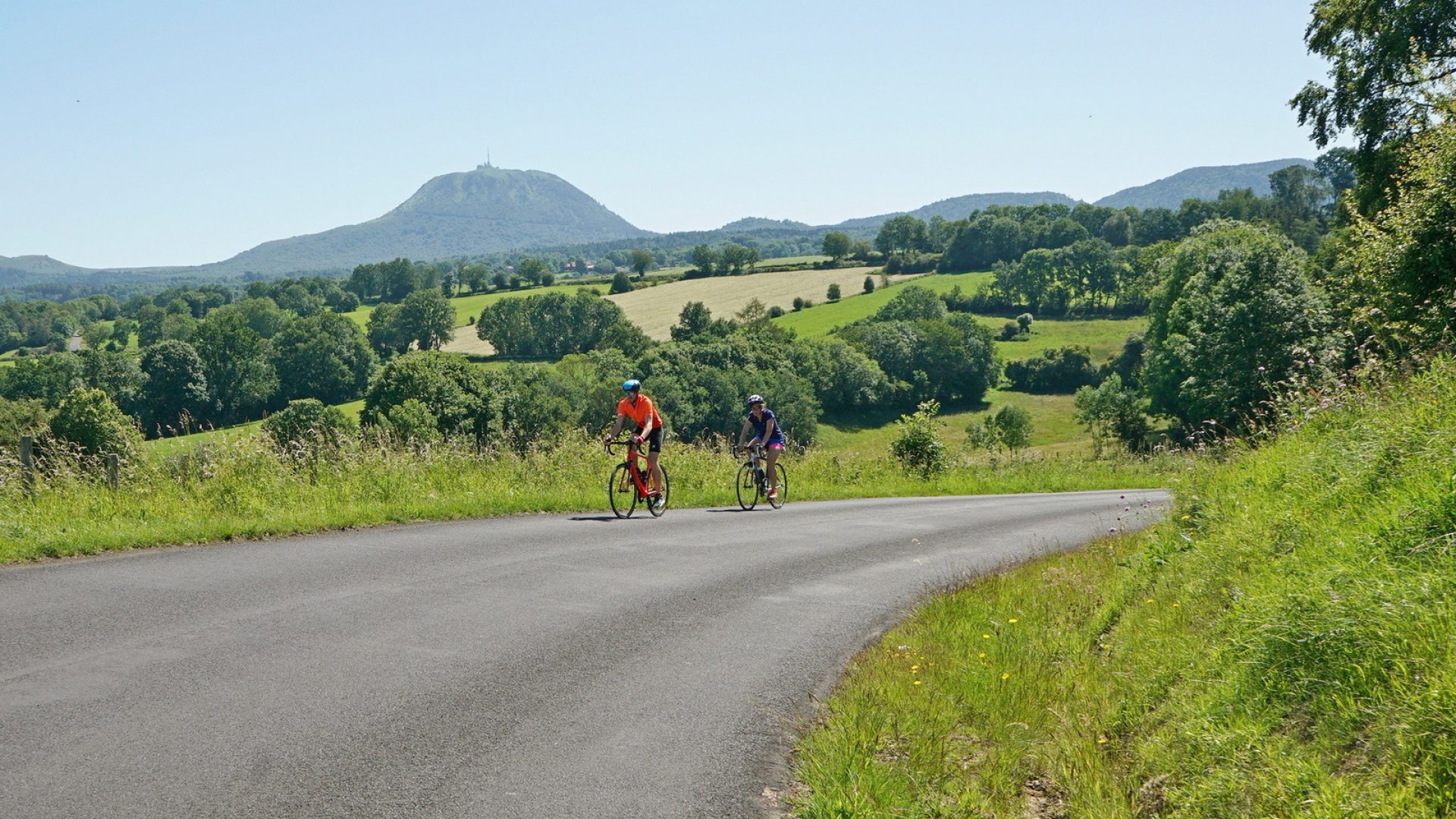 Cyclo vélo sur les routes du Puy-de-Dôme