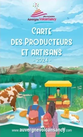 Carte des producteurs