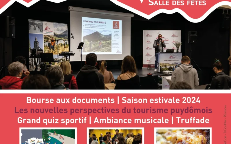 Affiche Soirée des Acteurs du tourisme 2024