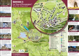 Kaart van La Tour d'Auvergne