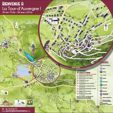 Plan La Tour d’Auvergne