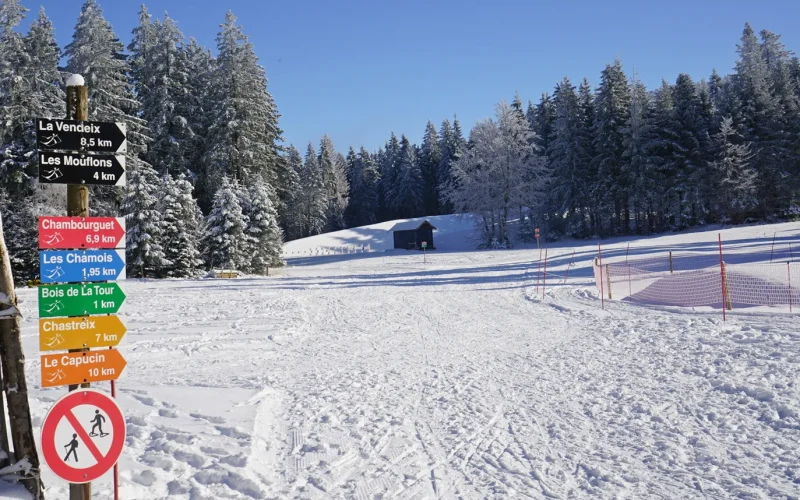 départ pistes la stèle sancy