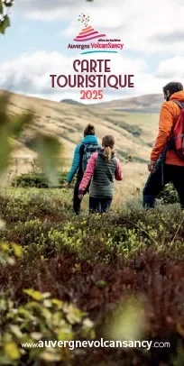 Toeristische kaart Auvergne VolcanSancy 2025