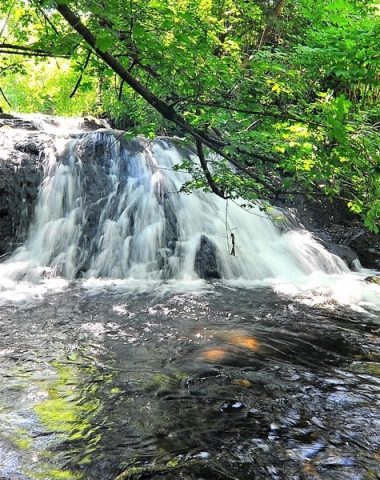 Cascada de Saliens en Nébouzat