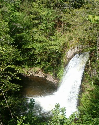 Sainte Elisabeth-waterval (de toren van Auvergne)