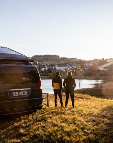 Parkeerplaats voor campers La tour d'Auvergne