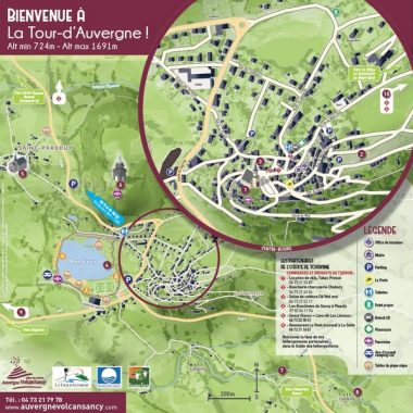 Plan La Tour d'Auvergne