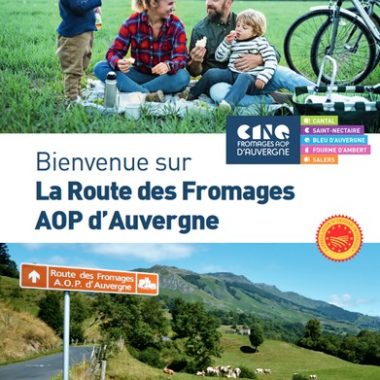 Bienvenue sur la route des fromages d'Auvergne