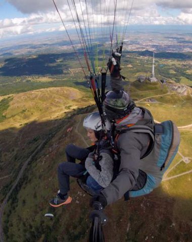 flight over the puy de dome