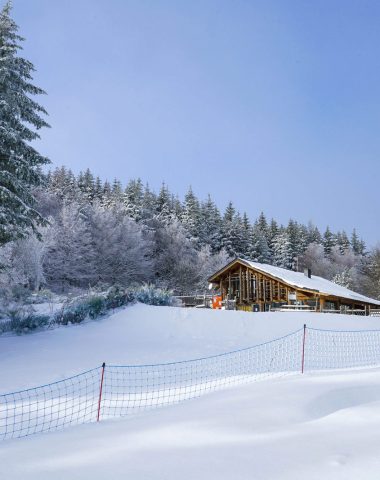 Cap Guéry Bergzentrum Winter