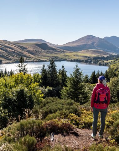 El lago Guéry en otoño