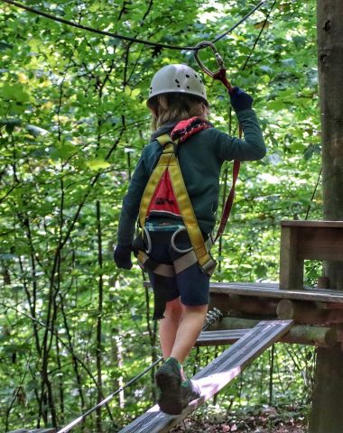 Child tree climbing